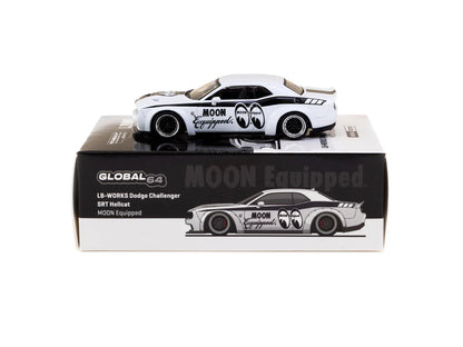 Tarmac Works 1/64 LB-WORKS Dodge Challenger SRT Hellcat MOON Equipper - Event Special Edition - GLOBAL64