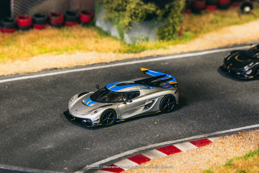 Tarmac Works 1/64 Koenigsegg Jesko Attack Silver - GLOBAL64
