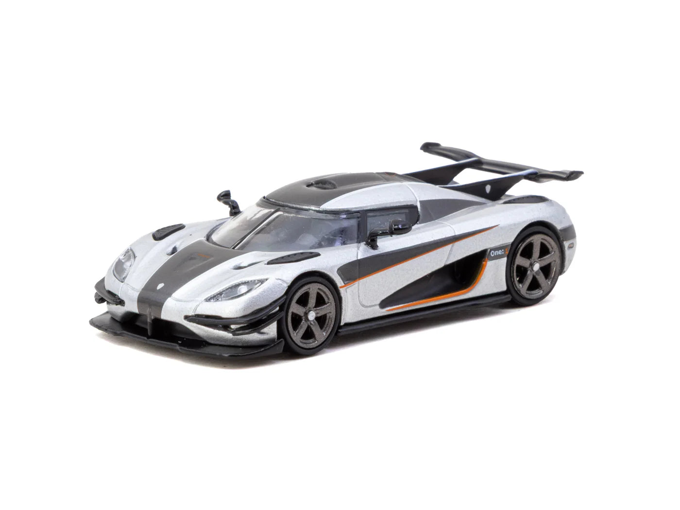 Tarmac Works 1/64 Koenigsegg One:1 Silver - Tarmac Works GLOBAL64