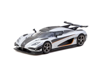 Tarmac Works 1/64 Koenigsegg One:1 Silver - Tarmac Works GLOBAL64