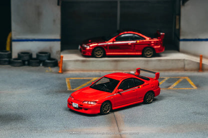 Tarmac Works 1/64 Honda Integra TYPE R DC2 MUGEN Milano Red- GLOBAL64 ( Hobby Expo China HEC 2025 Special Edition)