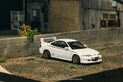 Tarmac Works 1/64 Honda Integra TYPE R DC2 MUGEN Championship White - GLOBAL64