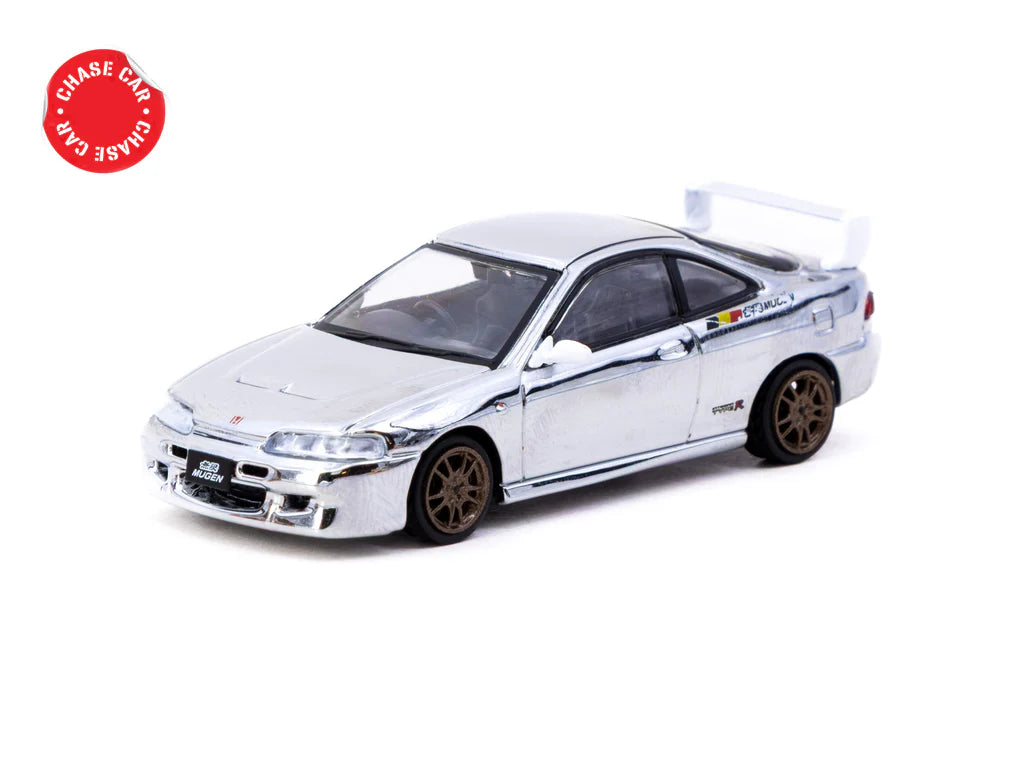 Tarmac Works 1/64 Honda Integra TYPE R DC2 MUGEN Championship White - GLOBAL64