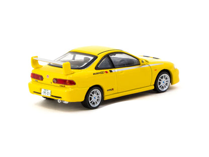 Tarmac Works 1/64 Honda Integra TYPE R DC2 MUGEN Sunlight Yellow - GLOBAL64