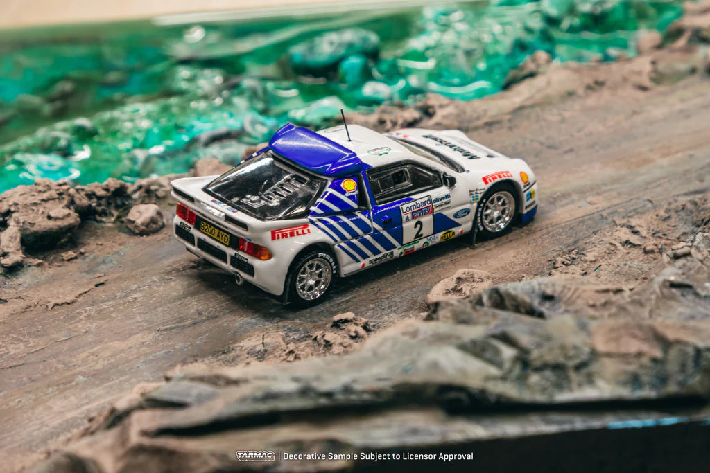 Tarmac Works 1/64 Ford RS200 Lombard RAC Rally 1986 #2 - HOBBY64+