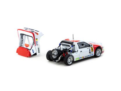 Tarmac Works 1:64 Ford RS200 - Rallye Catalunya 1986, Antonio Zanini / Josep Autet