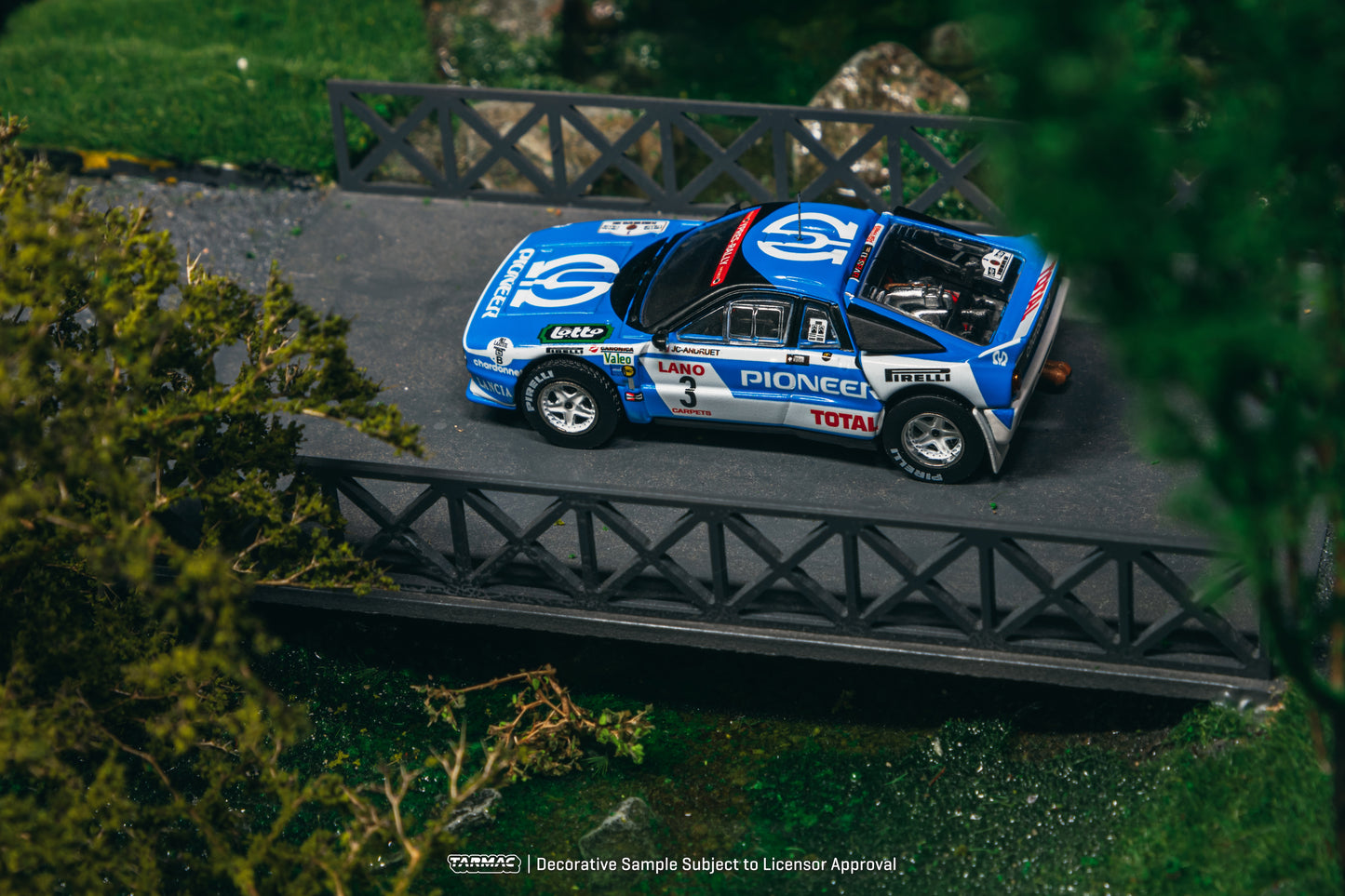 Tarmac Works 1/64 Lancia 037 Rally, Ypres 24 Hours Rally 1983, J.C. Andruet / F. Sappey  - HOBBY64+