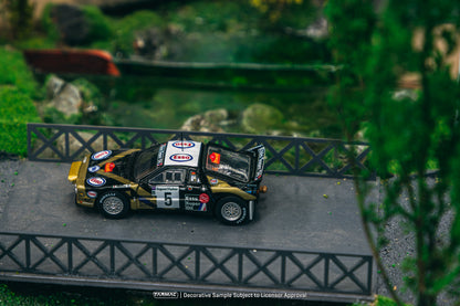 Tarmac Works 1/64 Lancia 037 Rally Rally Catalunya 1985 #5 - HOBBY64+
