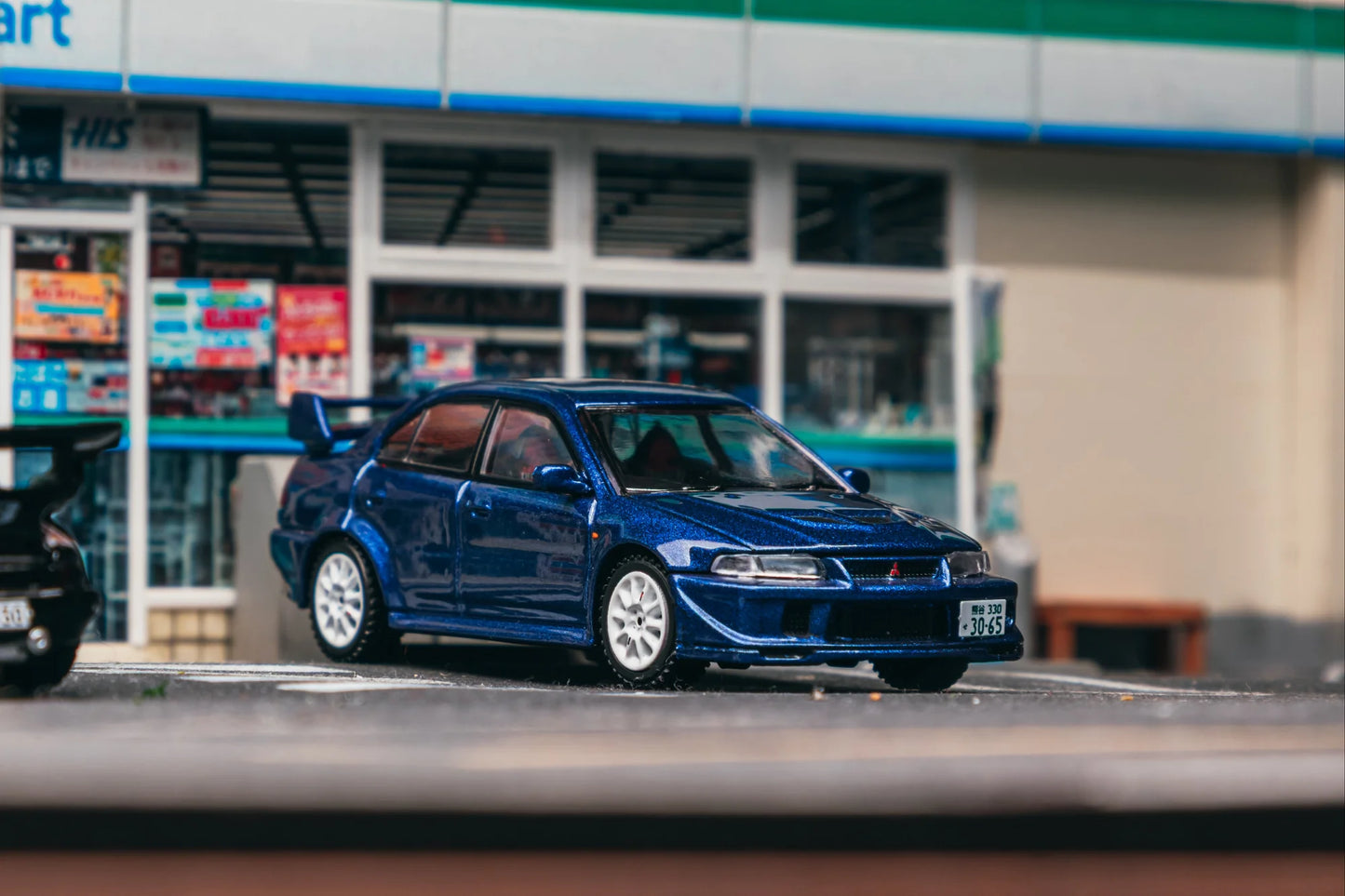 Tarmac Works 1/64 Mitsubishi Lancer Evolution VI Tommi Makinen Edition Blue - Tarmac Works ROAD64