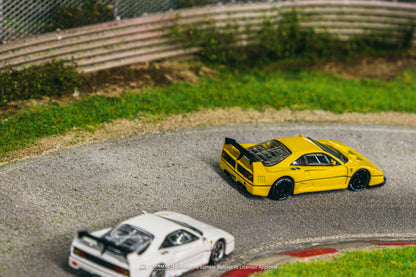 Tarmac Works X iXO Models 1/64 Ferrari F40 LM Yellow - HOBBY64