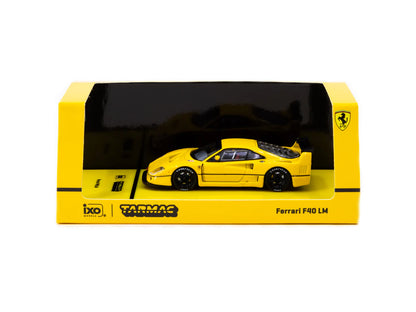 Tarmac Works X iXO Models 1/64 Ferrari F40 LM Yellow - HOBBY64