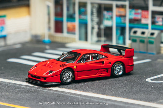 Tarmac Works 1/64 Ferrari F40 GTE Red - Tarmac Works x iXO Models ROAD64