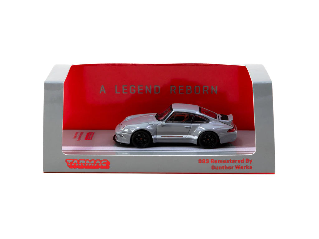 Tarmac Works 1:64 Porsche 993 Remastered By Gunther Werks Grey - ROAD64