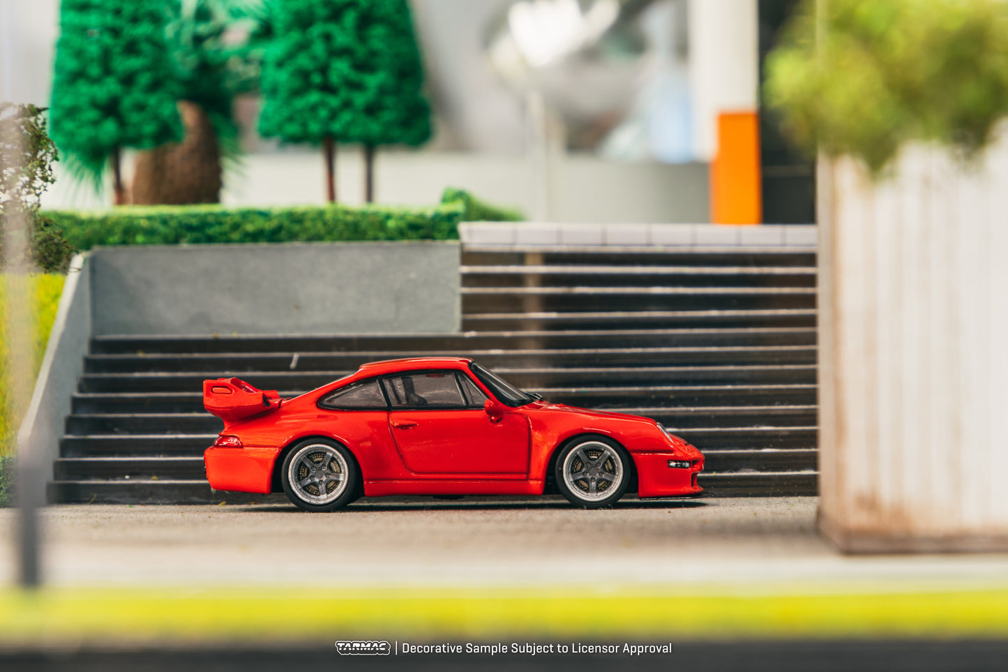 Tarmac Works 1/64 Porsche 993 Remastered By Gunther Werks Red - ROAD64
