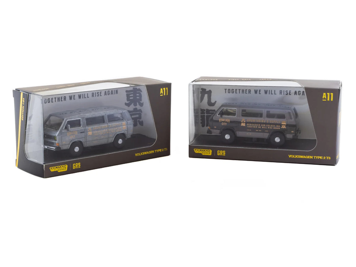 [CHASE CAR VERSION] Tarmac Works 1/64 Volkswagen T3 Van GRS - Schuco x Tarmac Works COLLAB64