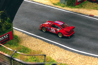 Tarmac Works X Schuco 1/64 Porsche 911 RSR 3.8 Red - COLLAB64