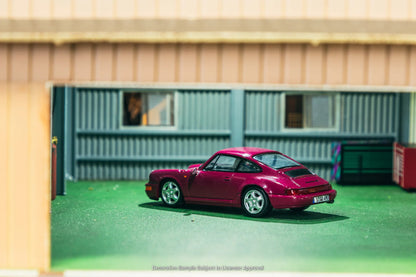 Tarmac Works 1/64 Porsche 911 Carrera RS (964) Ruby Star - Schuco x Tarmac Works COLLAB64