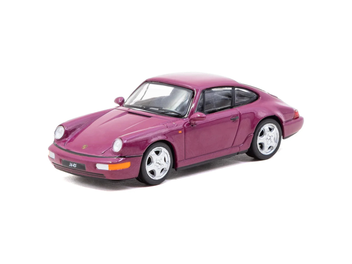 Tarmac Works 1/64 Porsche 911 Carrera RS (964) Ruby Star - Schuco x Tarmac Works COLLAB64