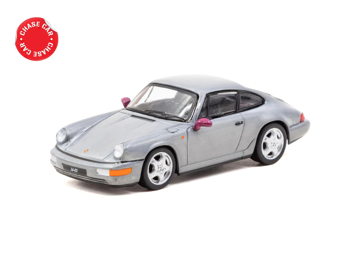 Tarmac Works 1/64 Porsche 911 Carrera RS (964) Ruby Star - Schuco x Tarmac Works COLLAB64