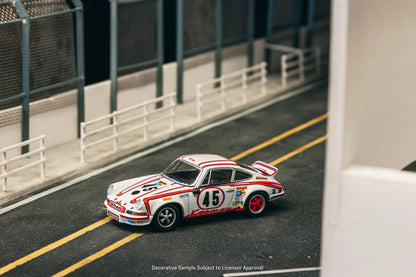Tarmac Works 1/64 Porsche 911 Carrera RSR 2.8 24h Le Mans 1973 #45 Winner - Schuco X Tarmac Works COLLAB64