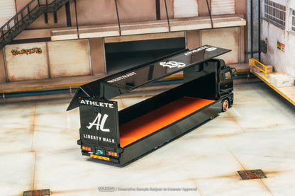 Tarmac Works 1/64 Mitsubishi Fuso Super Great LB-TRUCKS Black - TRUCK64