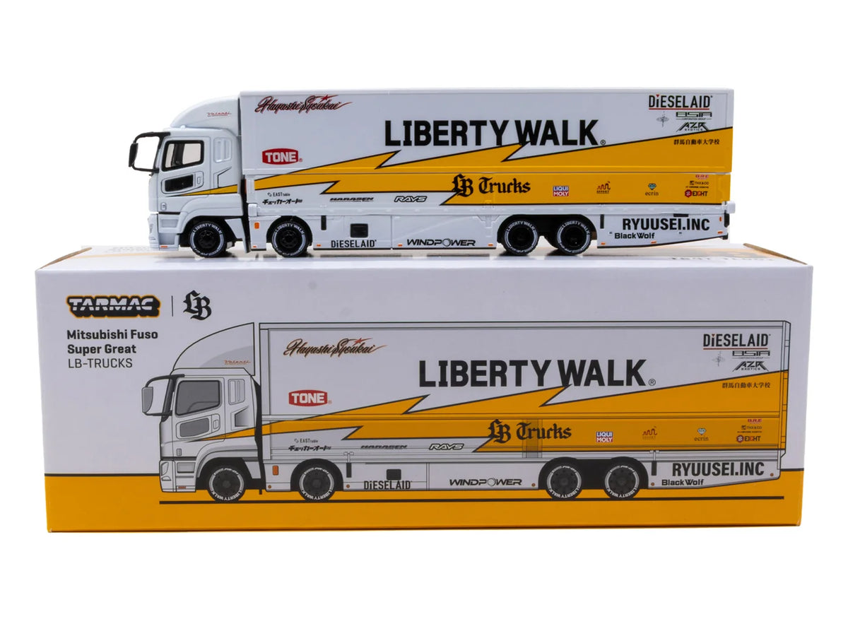 Tarmac Works 1/64 Mitsubishi Fuso Super Great LB-TRUCKS - Tarmac Works TRUCK64