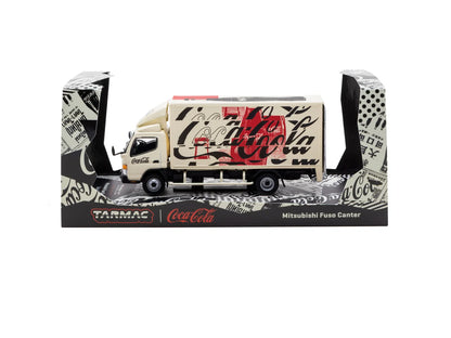 Tarmac Works 1/64 Mitsubishi Fuso Canter - Coca-Cola Box Truck - Tarmac Works TRUCK64