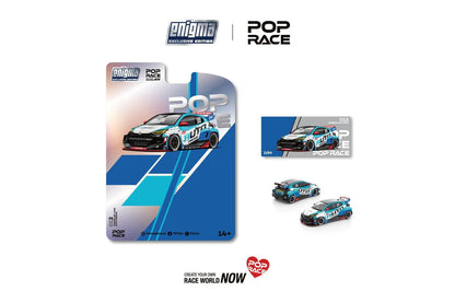 Pop Race X Enigma 1:64 Toyota GR Yaris Pandem Rocket Bunny Auto Finesse in Blister Packaging (PRE012)