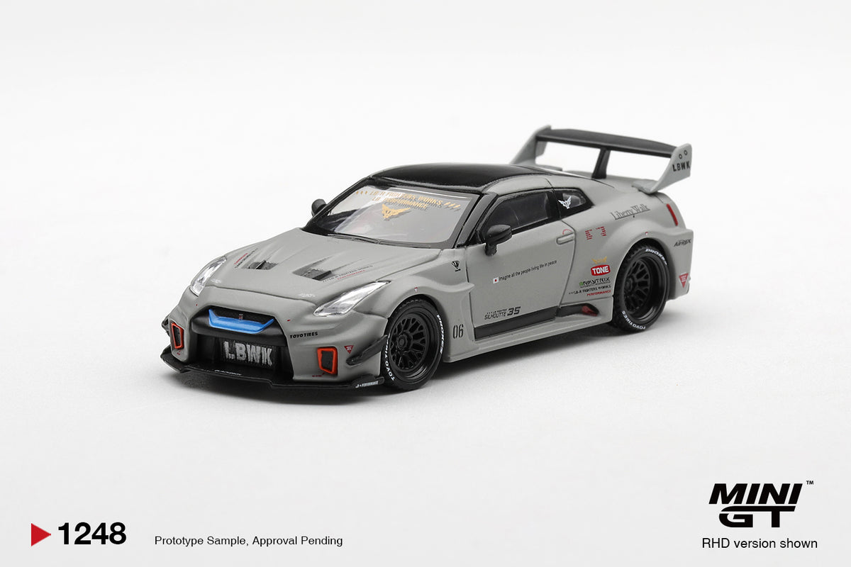 Mini GT 1:64 NISSAN LB-Silhouette WORKS GT 35GT-RR Ver.1 Matt Grey (MGT01248-CH)