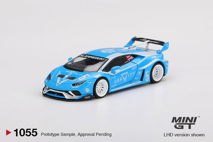 Mini GT 1:64 LB★WORKS Lamborghini Huracán GT GRAVITY (MGT01055-CH)