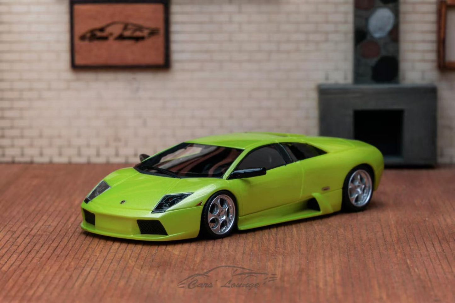 [Premium Resin Model] Car Lounge 1:64 Lambroghini Murcielago LP640 Coupe Verde Ithaca Green Premium Box Packaging Limited 599 Pieces