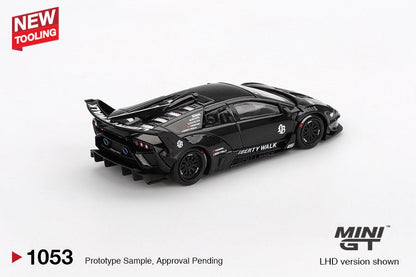 Mini GT 1:64 Lamborghini LB-Silhouette WORKS MURCIELAGO GT Evo Black (MGT01053-CH)