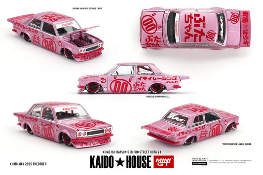Mini GT 1:64 Datsun 510 Pro Street Buta V1 KaidoHouse (KHMG161)