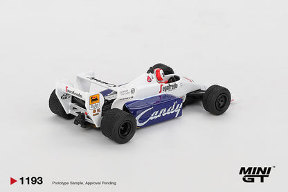 Mini GT 1:64 Toleman TG184 #20 Johnny Cecotto 1984 Monaco Grand Prix (MGT01193-CH)