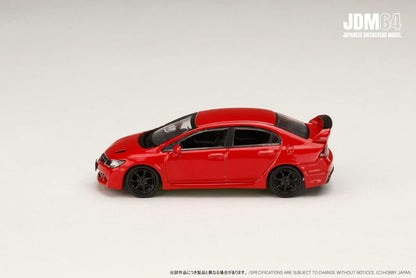 Hobby Japan x JDM64 1:64 Honda Civic Type-R FD2 Mugen RR Milano Red Official Licensed  (HJDMD009-15)