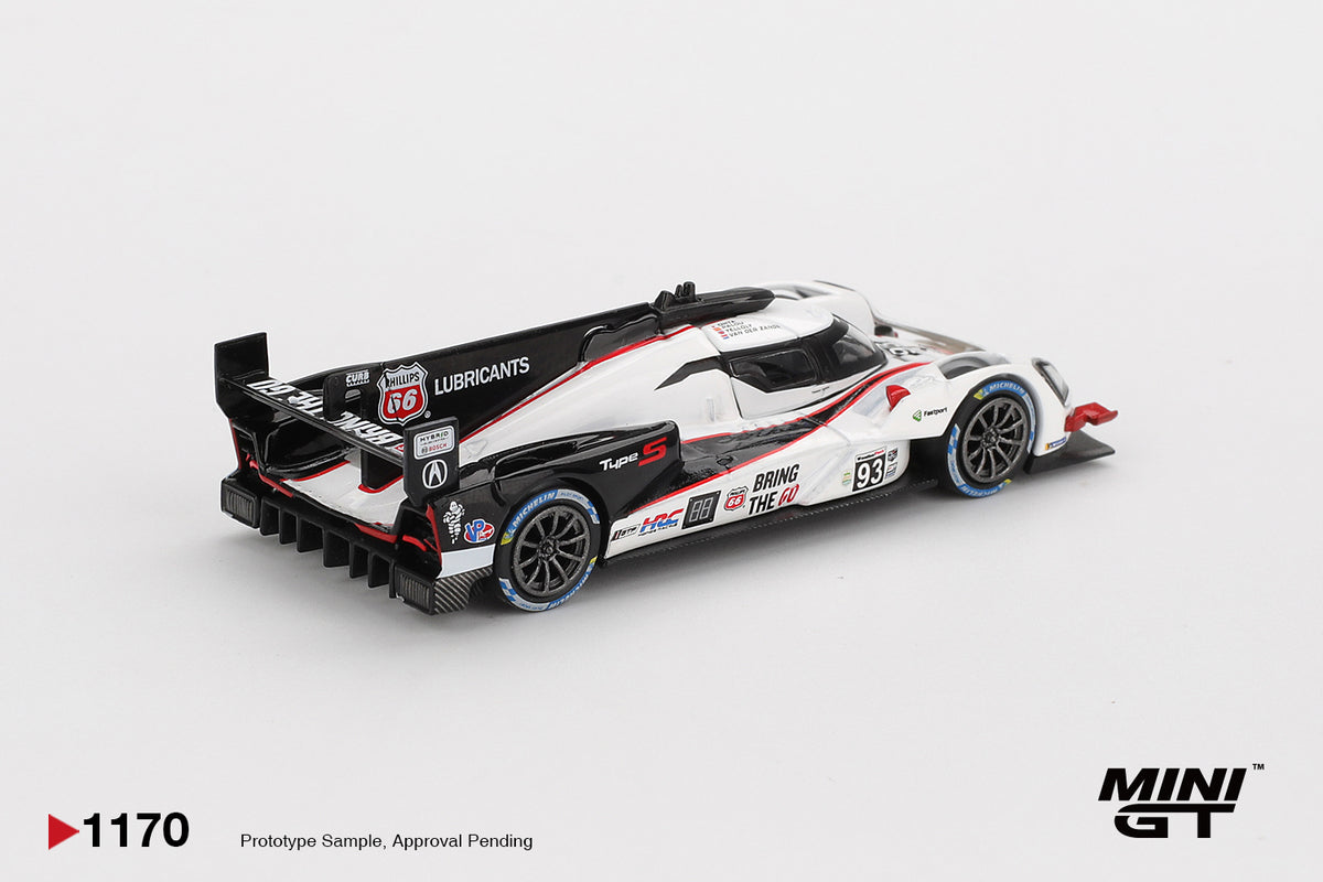 Mini GT 1:64 Acura ARX-06 GTP #93 Acura Meyer Shank Racing 2025 IMSA Daytona 24 Hrs (MGT01170-CH)