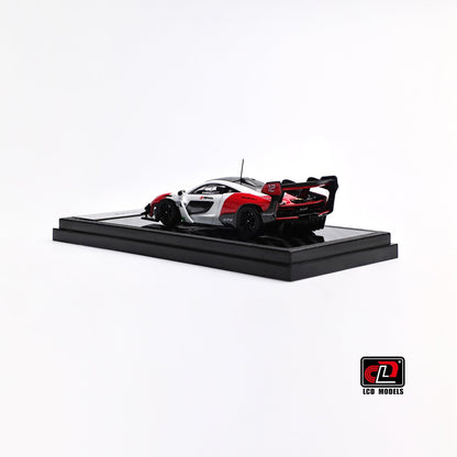 LCD 1:64 McLaren Senna GTR Red White McLaren Official Licensed