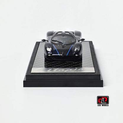 LCD 1:64 Pagani Utopia Blue Black Carbon Official Licensed