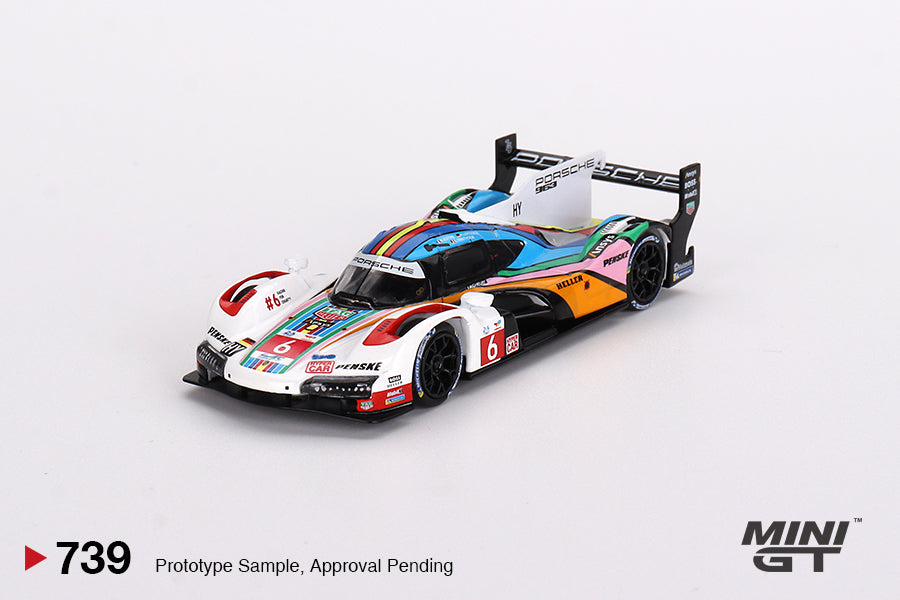 Mini GT 1:64 Porsche 963 Porsche Penske Motorsport 2023 24 Hrs of Le Mans Limited Edition 3000 Sets (MGTS0011)
