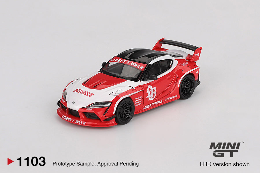 Mini GT 1:64 LB★WORKS Toyota GR Supra Red (MGT01103-CH)