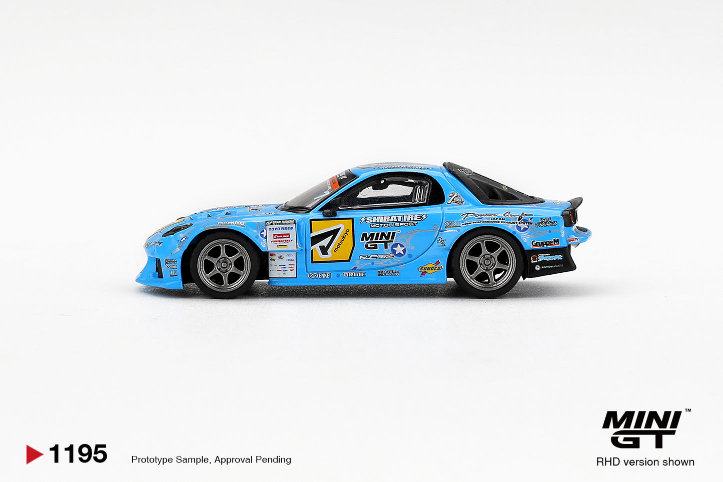 Mini GT 1:64 Mazda RX-7 RE-Amemiya 2025 D1GP (MGT01195-CH)