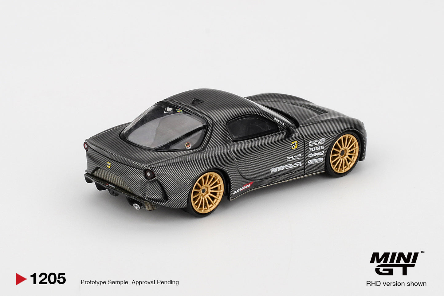 Mini GT 1:64 Mazda RX-7 RE-Amemiya Matsukiyo KOKU 3 Rotor NA-7 TAS 2025 Best Tuned Car Award (MGT01205-CH)