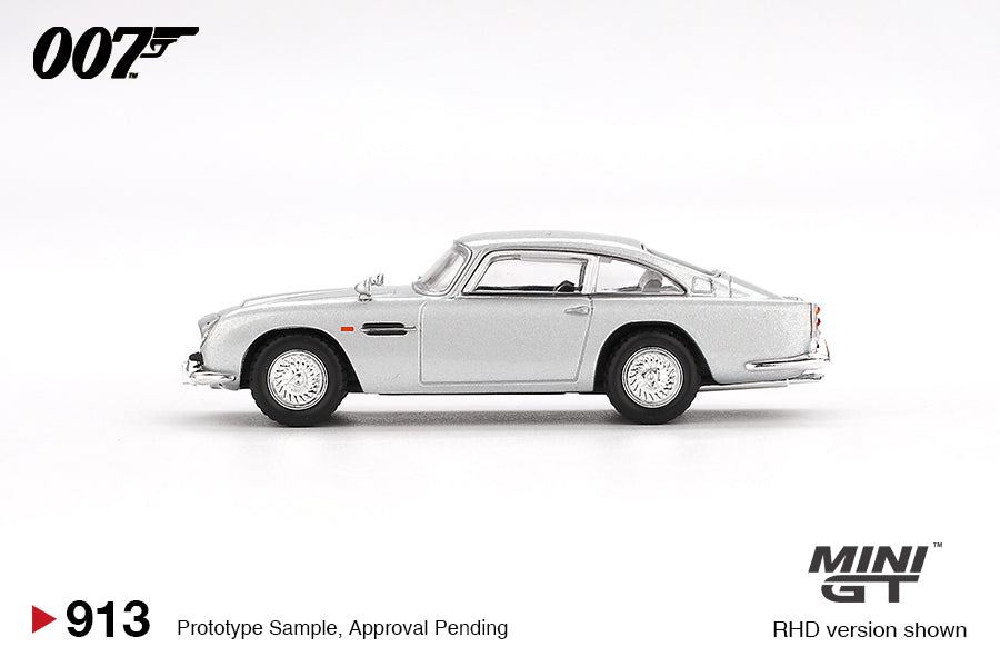 Mini GT 1:64 Aston Martin DB5 “Skyfall” – Battle Damaged Edition in Blister Packaging English Version (MGT00913-007E)