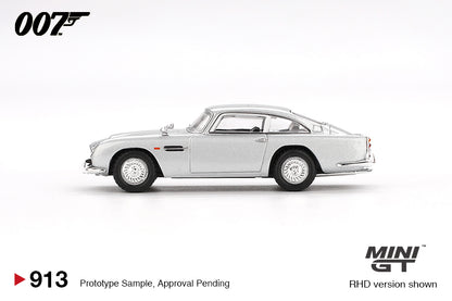 Mini GT 1:64 Aston Martin DB5 “Skyfall” – Battle Damaged Edition in Blister Packaging English Version (MGT00913-007E)