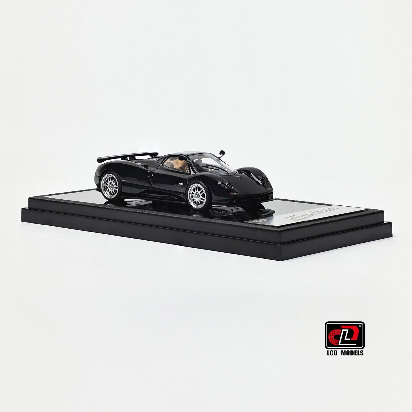 LCD 1:64 Pagani Zonda C12 Black Official Licensed