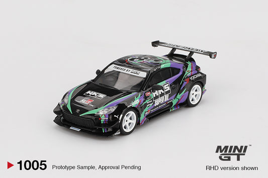 Mini GT 1:64 Toyota GR86 HKS TYPE R 2022 Tokyo Auto Salon (MGT01005-CH)