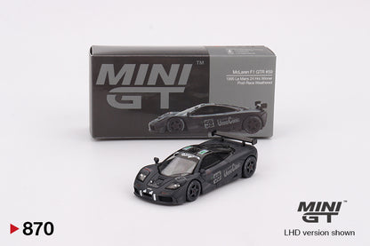 Mini GT 1:64 McLaren F1 GTR #59 1995 Le Mans 24Hr Winner Post-Race Weathered (MGT00870-CH)