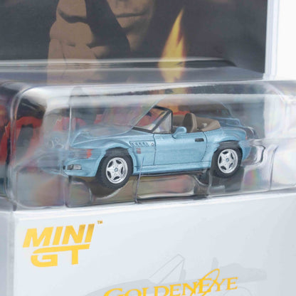 Mini GT 1:64 BMW Z3 “GoldenEye” in Blaster Packaging English Version (MGT00914-007ECH)
