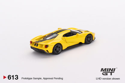 Mini GT 1:64 Ford GT Triple Yellow LHD (MGT00613-CH)