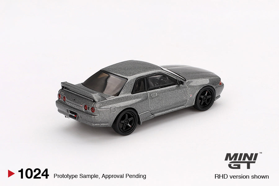 Mini GT 1:64 Nissan Skyline GT-R (NISMO BNR32 CRS Version) Dark Metal Gray (MGT01024-CH)